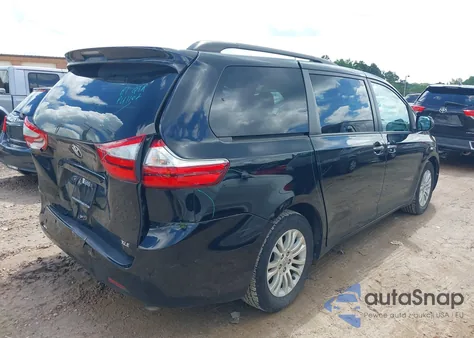 2017 Toyota Sienna Xle 8 Passenger z USA, uszkodzony, nr VIN 5TDYZ3DC1HS819543